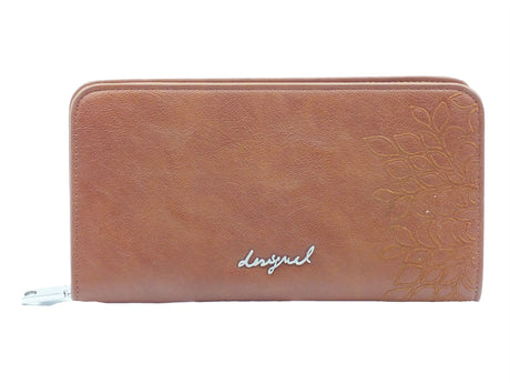 Desigual Desigual Portafogli Donna 26SAYP21 Mone Sierra Camel Fiona pelle marrone Camel