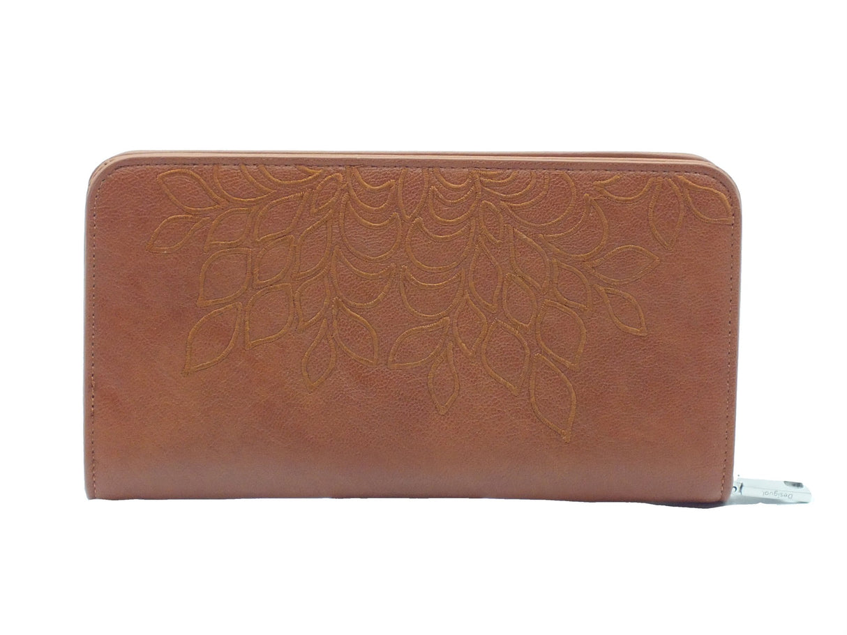 Desigual Desigual Portafogli Donna 26SAYP21 Mone Sierra Camel Fiona pelle marrone Camel