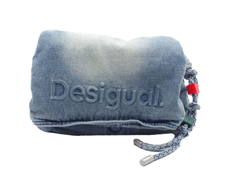 Desigual Desigual Borse Donna 26SAXP51 Half Logo Waverly sintetico blu Denim
