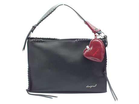Desigual Desigual Borse Donna 26SAXP93 Torio Leiria Black pelle nero Black