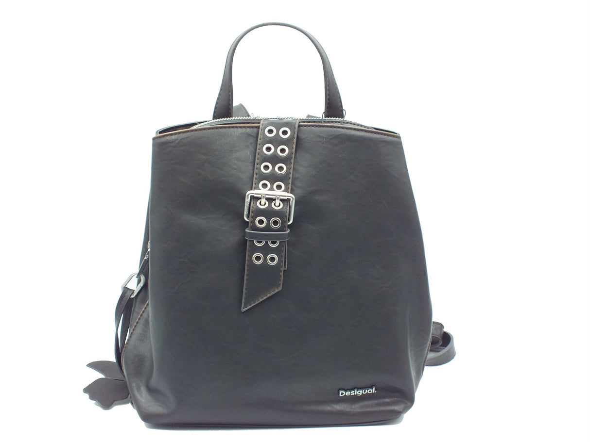Desigual Desigual Borse Donna 26SAKP11 Curio Choco Sumy Miny pelle marrone Choco