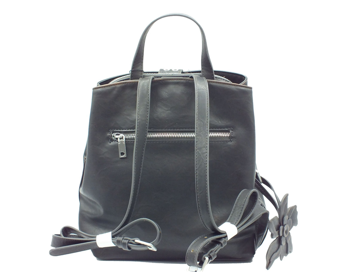 Desigual Desigual Borse Donna 26SAKP11 Curio Choco Sumy Miny pelle marrone Choco