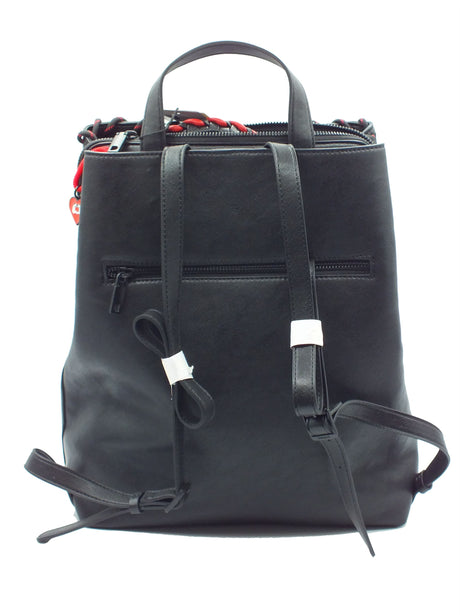 Desigual Desigual Borse Donna 26SAKP43 Mickey Pu Sumy pelle nero Black