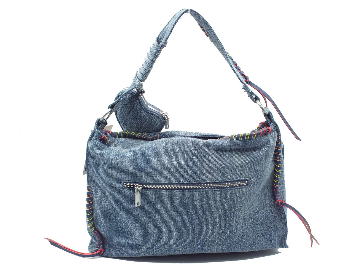 Desigual Desigual Borse Donna 26SAXD31 Torio Denim Leiria sintetico blu Denim