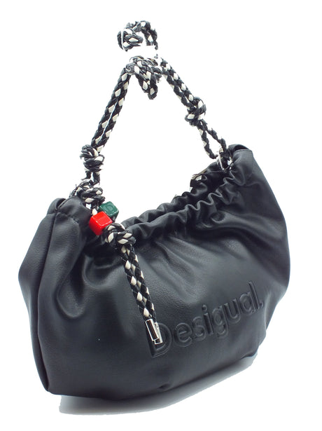 Desigual Desigual Borse Donna 26SAXP51 Half Logo Waverly pelle nero Waverly