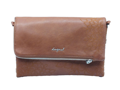 Desigual Desigual Borse Donna 26SAXPB8 Camel Murano pelle marrone Camel