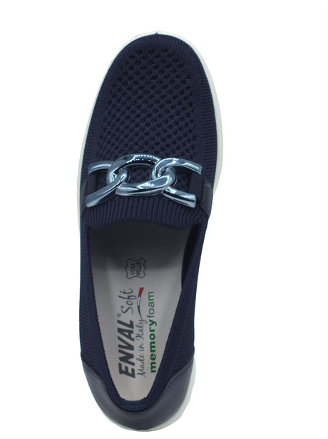 ENVAL Soft ENVAL Soft Mocassini Donna 1251911 T.Recy Blu sintetico blu Recy Blu