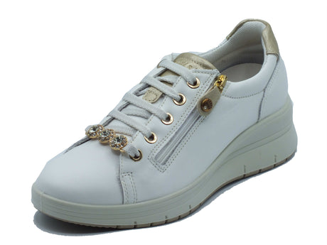ENVAL Soft ENVAL Soft Sneakers Donna 1258011 Nappa Soft Bianco pelle bianco Bianco