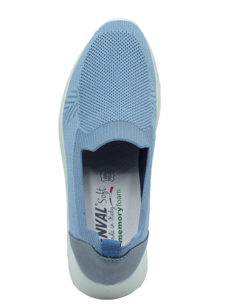 ENVAL Soft ENVAL Soft Mocassini Donna 1274822 T. Recy Blu sintetico blu Recy Blu