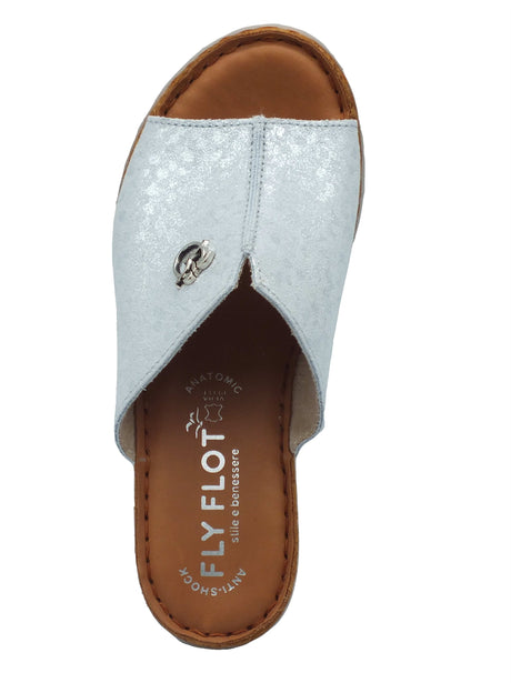 FlyFlot FlyFlot Sandali zeppa alta Donna 36 H68 5G Grigio Chi pelle grigio Grigio Chi