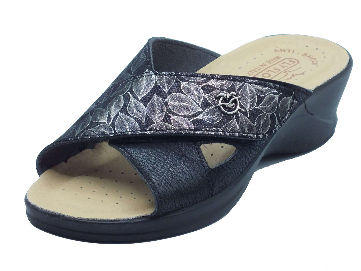 Fly Flot Fly Flot Ciabatte Donna 96 J80 PE Nero sintetico nero Nero