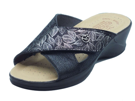Fly Flot Fly Flot Ciabatte Donna 96 J80 PE Nero sintetico nero Nero