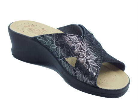Fly Flot Fly Flot Ciabatte Donna 96 J80 PE Nero sintetico nero Nero