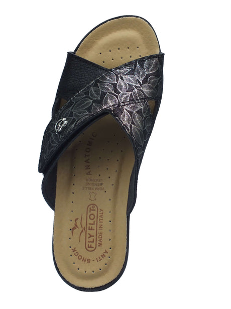 Fly Flot Fly Flot Ciabatte Donna 96 J80 PE Nero sintetico nero Nero