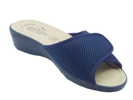 Fly Flot Fly Flot Ciabatte Donna T4 413 FE Blu Tela blu Blu