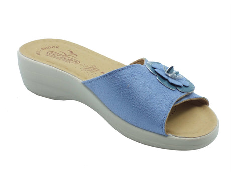 FlyFlot FlyFlot Ciabatte Donna T5 K40 GE Avio sintetico blu Avio