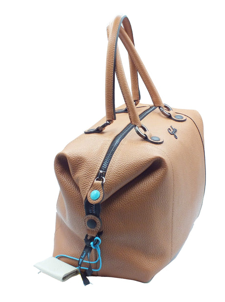 Gabs Gabs Borse Donna G000033T3 G3 Plus Bull Black Camoscio TG L pelle marrone Camoscio