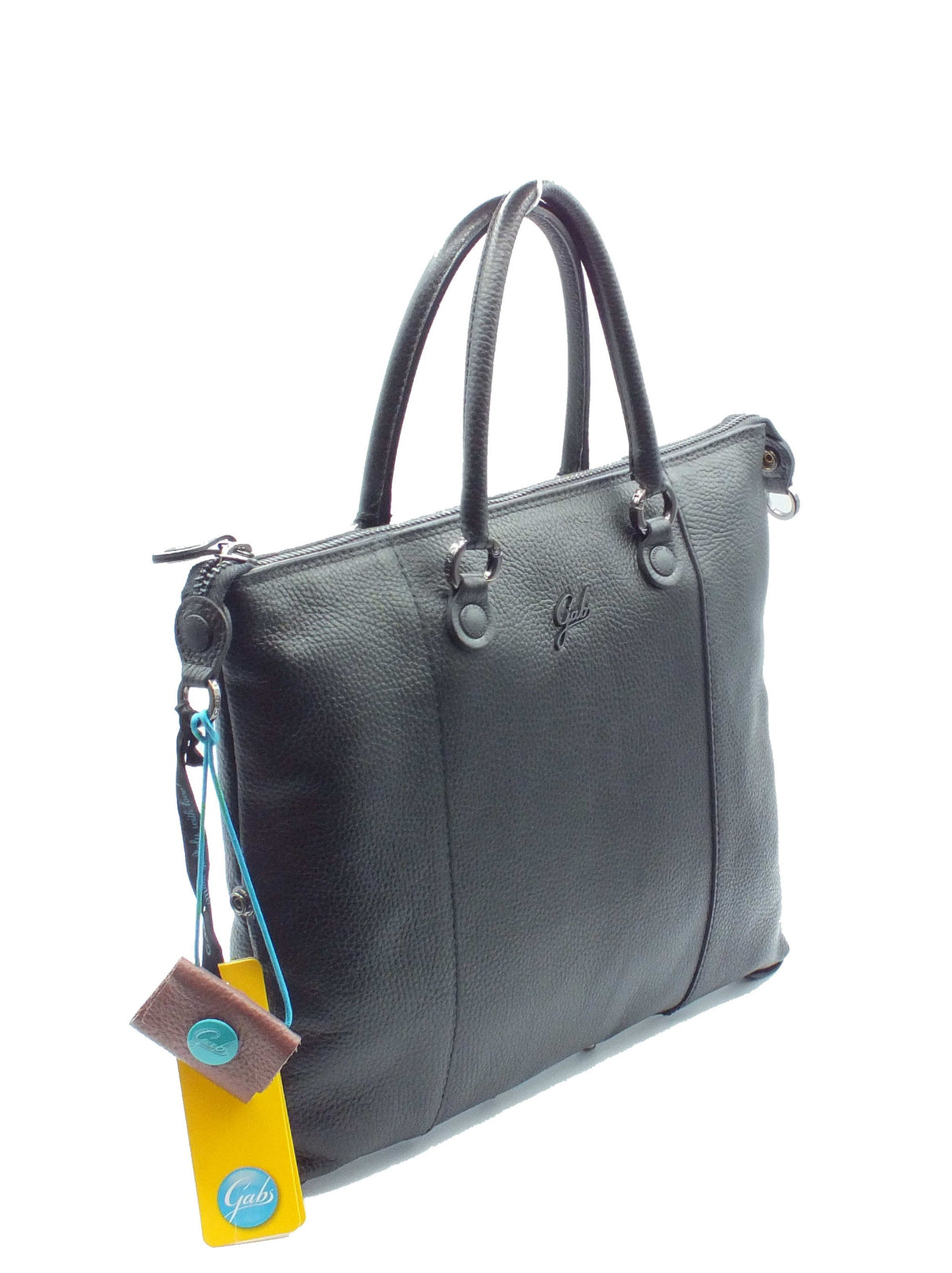 Gabs Gabs Borse Donna G000033T3 G3 Plus Bull Black Nero TG M pelle nero Nero