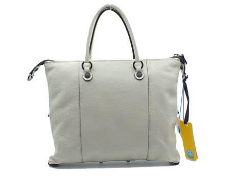 Gabs Gabs Borse Donna G000033T2 G3 Plus Bull Black Panna TG M pelle bianco Panna