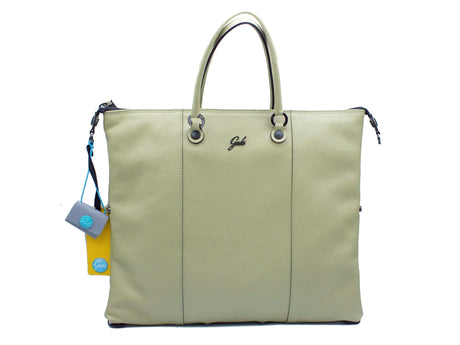 Gabs Gabs Borse Donna G000033T3 G3 Plus Bull Black Celadon TG L pelle verde Celadon