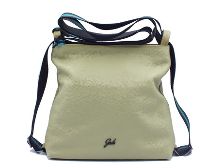 Gabs Gabs Borse Donna G011221T2 Dorina Bull Bicolor Celadon Savana Tg M pelle verde Celadon Savana
