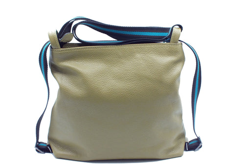 Gabs Gabs Borse Donna G011221T2 Dorina Bull Bicolor Celadon Savana Tg M pelle verde Celadon Savana