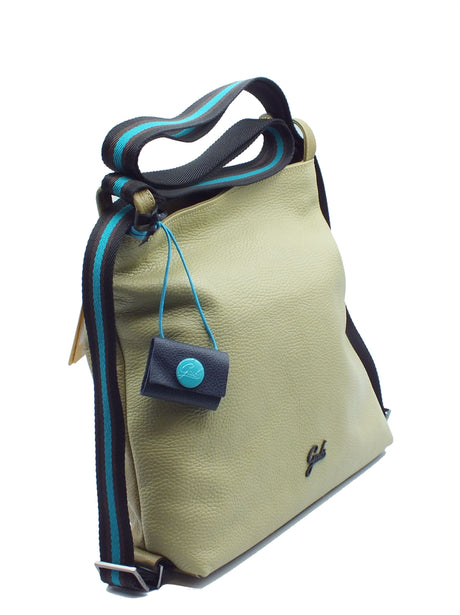 Gabs Gabs Borse Donna G011221T2 Dorina Bull Bicolor Celadon Savana Tg M pelle verde Celadon Savana