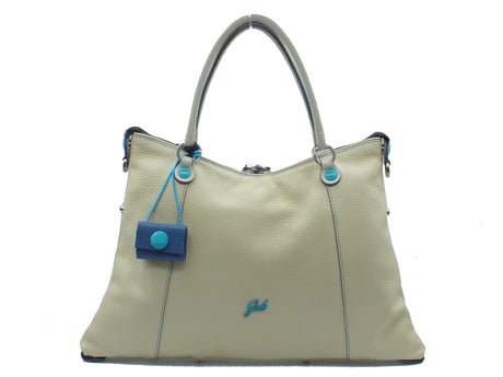 Gabs Gabs Borse Donna G012193T2 Thamara Plus Bull Bicolor Lino Panna Tg pelle bianco Panna