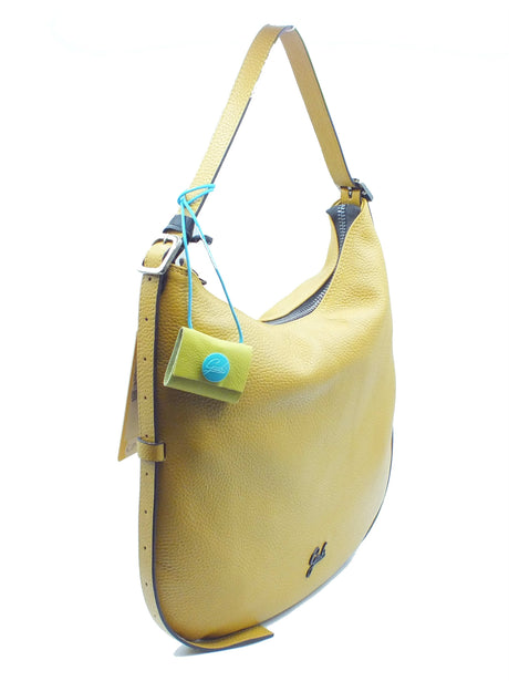 Gabs Gabs Borse Donna G012240T2 Demet Bull Tasca Black Mele pelle giallo Mele