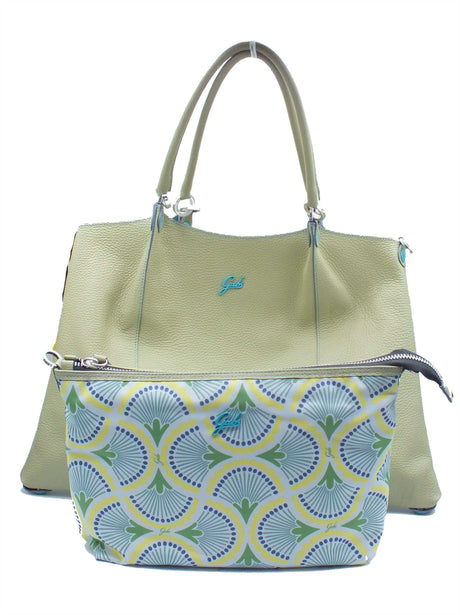 Gabs Gabs Borse Donna G012273T3 Soleil Bull Double Celadon Satin verde Celadon