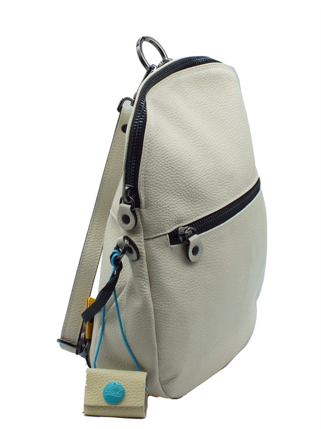 Gabs Gabs Borse Donna G010550T2 Janne Bull Black Panna Tg M pelle bianco Panna