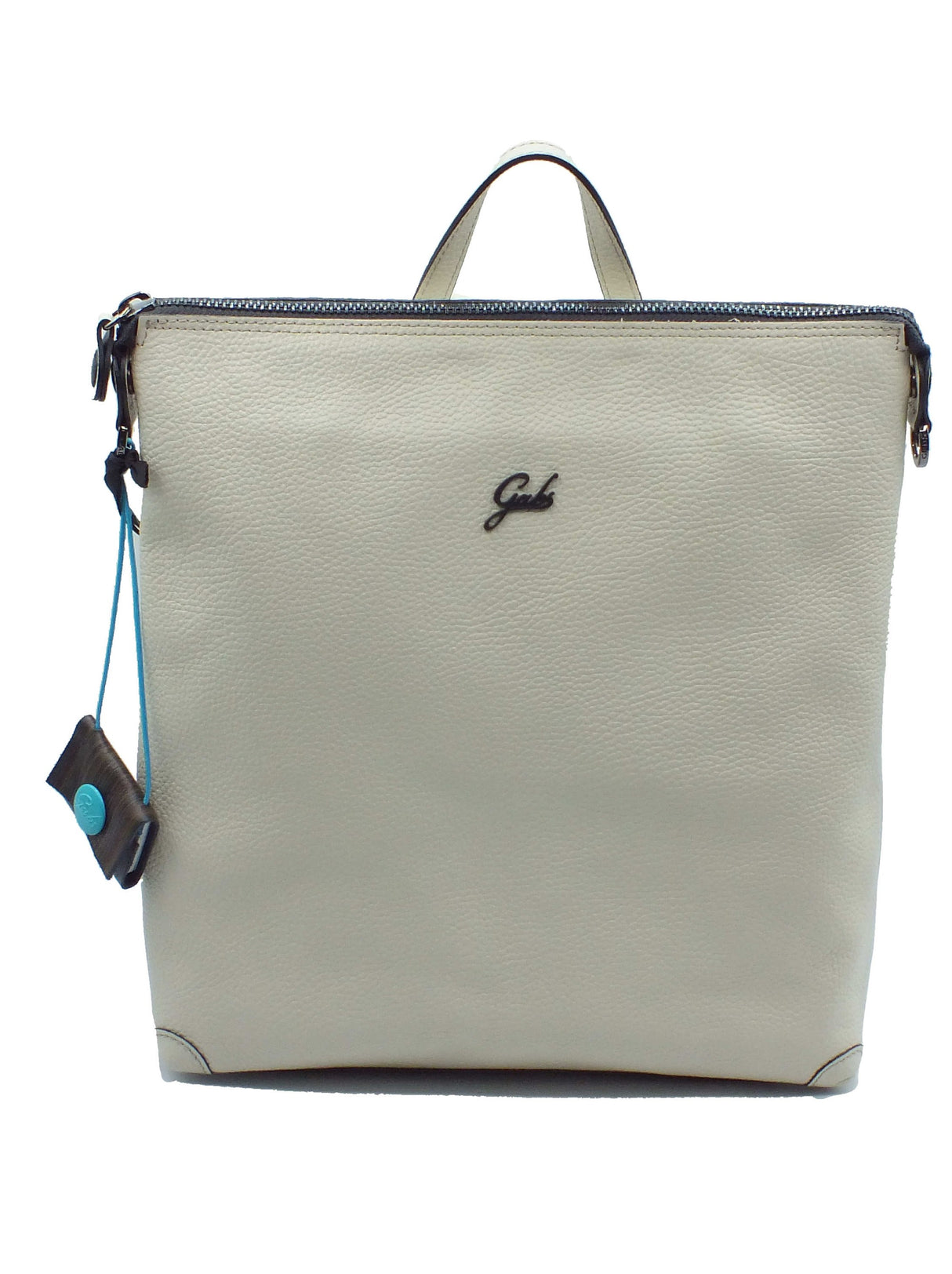 Gabs Gabs Borse Donna G007070T2 Lolita Bull Black Panna Tg M pelle bianco Panna