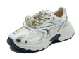 GIO+ GIO+ Sneakers Donna DALIA 13 Combi Gold pelle bianco Gold