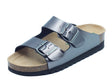 Grunland Grunland Sandali zeppa bassa Donna HOLA CB0972 Antracite pelle grigio Antracite