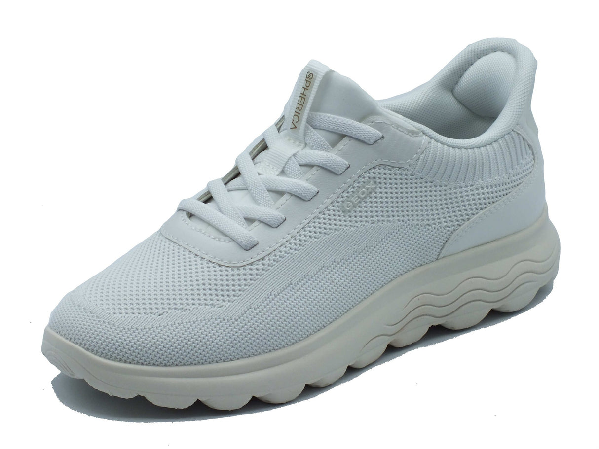 Geox Geox Sneakers Donna D557MA Spherica White sintetico bianco White
