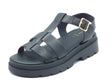 Geox Geox Sandali zeppa bassa Donna D670NA Black pelle nero Black
