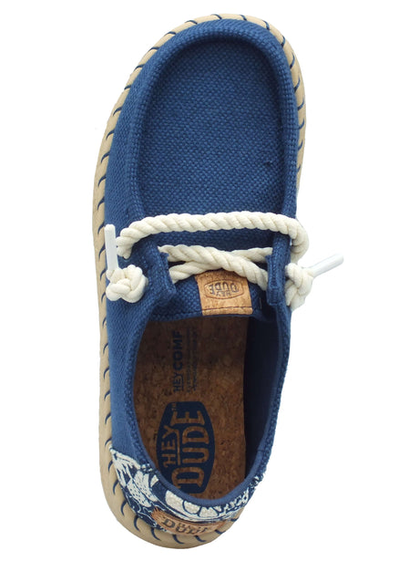 Hey Dude Hey Dude Scarpe Donna 45237 Wendy Espadrillle Blue Multi sintetico blu Blue Multi