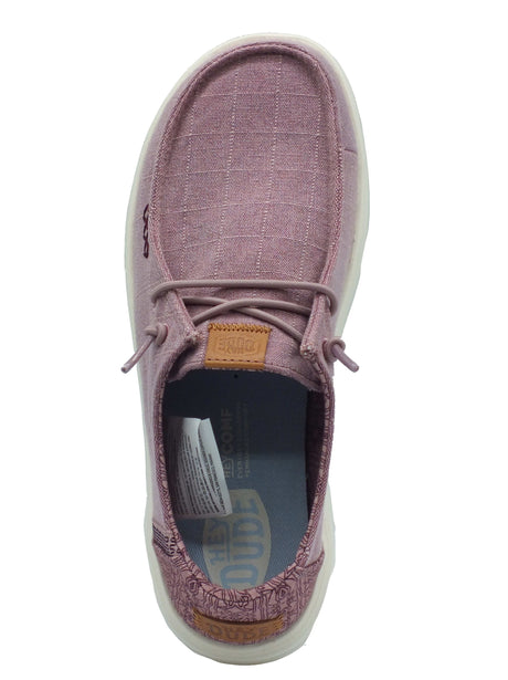 Hey Dude Hey Dude Scarpe Donna 45274 Wendy Rise Chambray Rose Purple sintetico viola Rose Purple