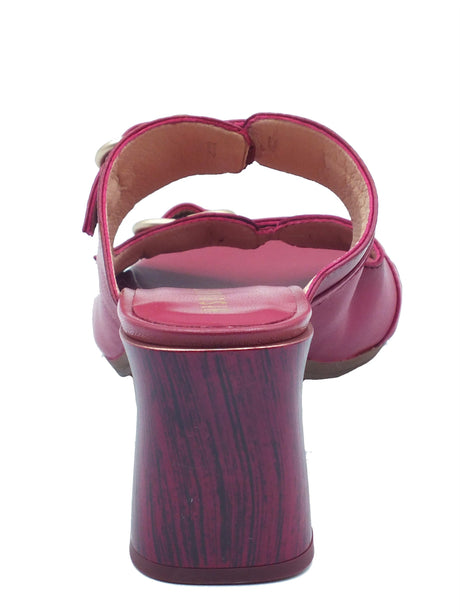 Hispanitas Hispanitas Sabot Donna HV264803 Soho Cereza pelle rosso Cereza