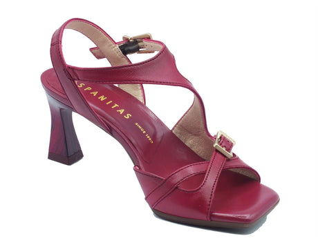 Hispanitas Hispanitas Sandali tacco alto Donna HV264814 Soho Cereza pelle rosso Cereza