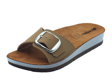 InBlu InBlu Ciabatte Donna CP00055 Moka sintetico marrone marrone