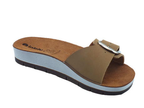 InBlu InBlu Ciabatte Donna CP00055 Moka sintetico marrone marrone