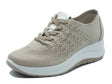 Igi&Co Igi&Co Sneakers Donna 1140833 T. Recy Platino sintetico beige Platino
