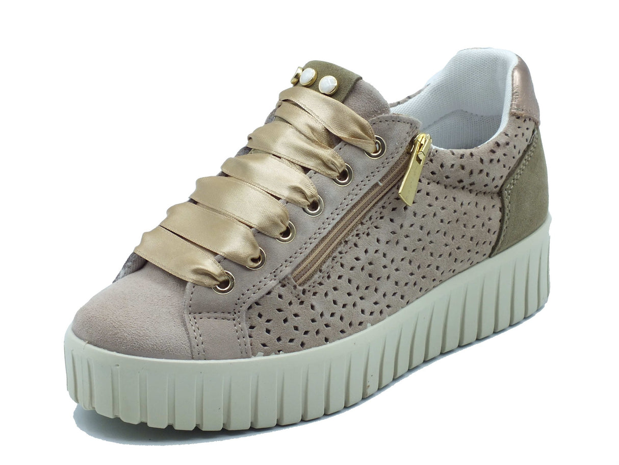 Igi&Co Igi&Co Sneakers Donna 1145722 Scamosc Visone pelle marrone Visone