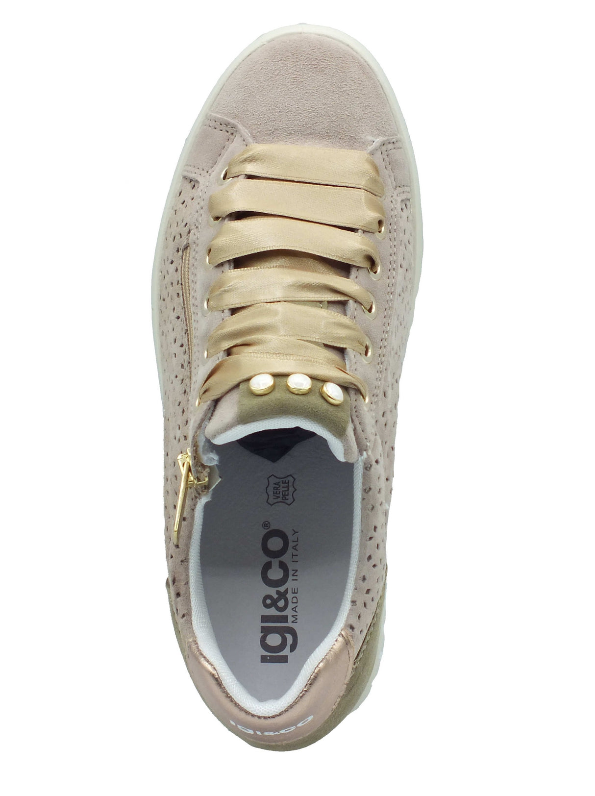 Igi&Co Igi&Co Sneakers Donna 1145722 Scamosc Visone pelle marrone Visone