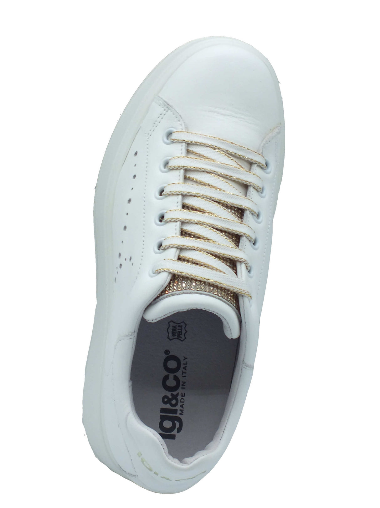 Igi&Co Igi&Co Sneakers Donna 1147011 Nappa Soft Bianco pelle bianco Bianco