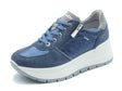 Igi&Co Igi&Co Sneakers Donna 1157133 Scamosc Jeans pelle blu Jeans