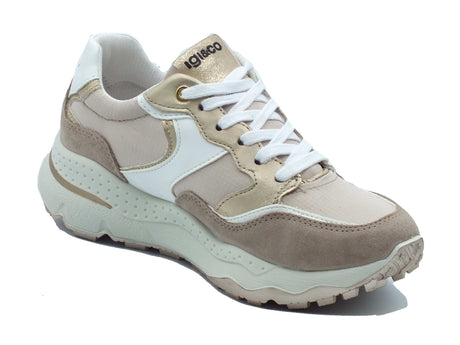 Igi&Co Igi&Co Sneakers Donna 1158200 Scam. Visone Beige pelle beige Beige