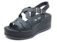 Igi&Co Igi&Co Sandali zeppa alta Donna 1164600 Scirocco Nero pelle nero Nero