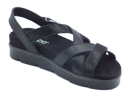 Igi&Co Igi&Co Sandali zeppa bassa Donna 1167400 Nappa Capra Nero pelle nero Nero